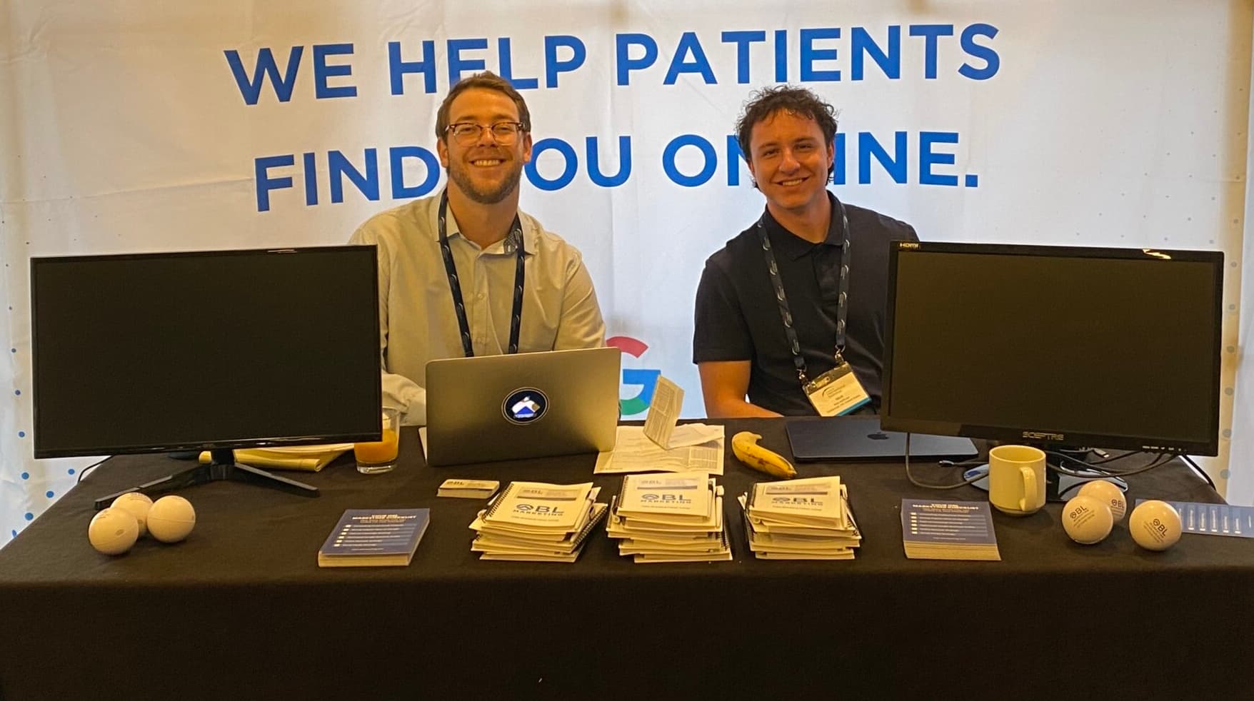 GetFoundFastMD team at an embolization industry conference